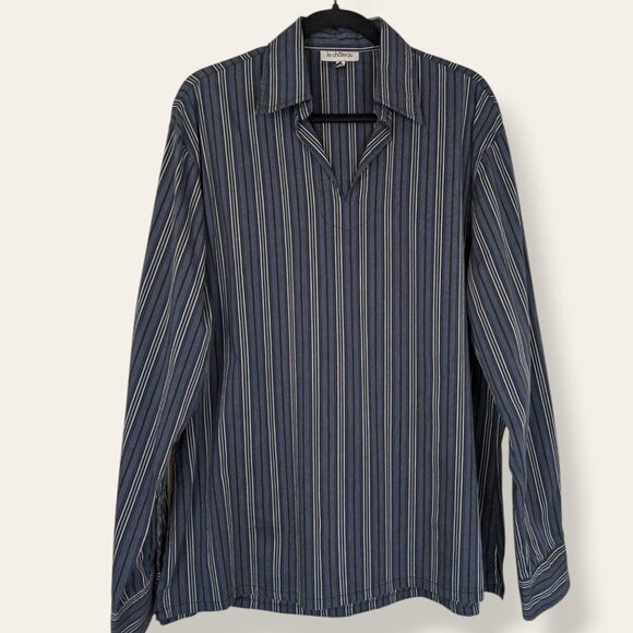 🍁Vintage Le Chateau Striped Tunic Shirt - Picture 1 of 7